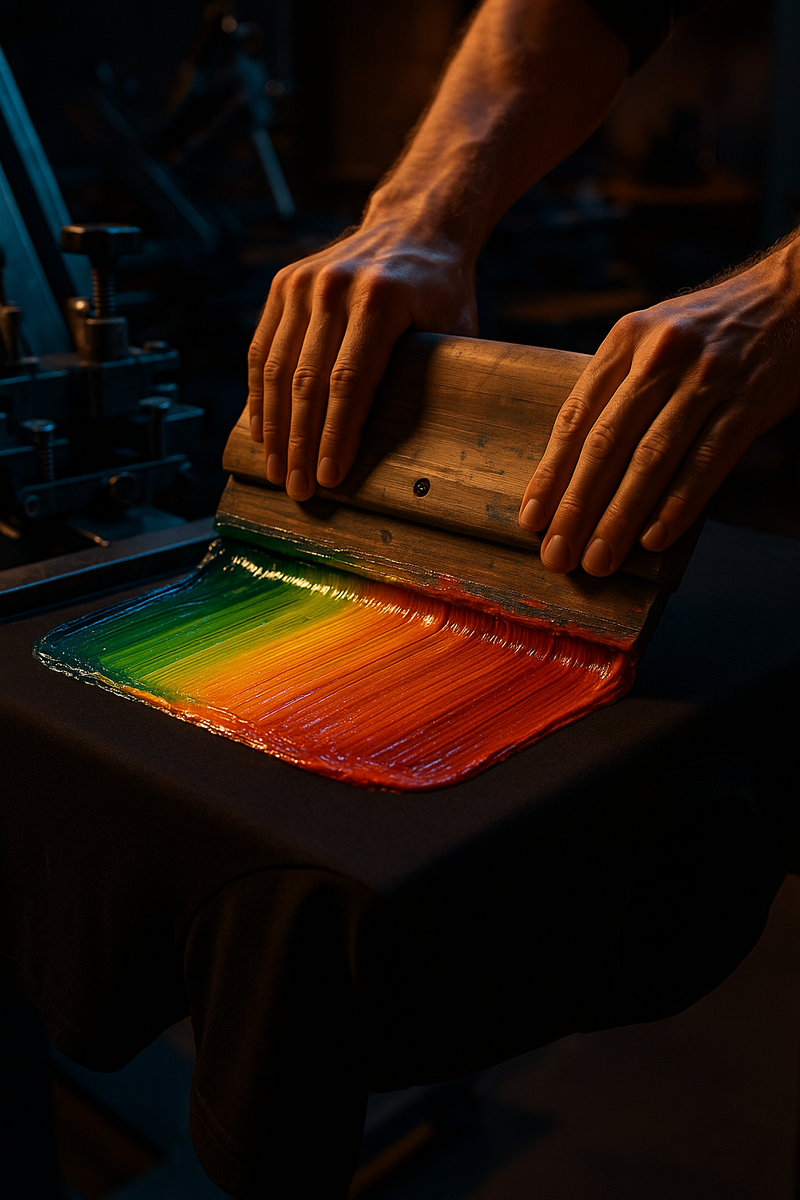 Screen printing equipment